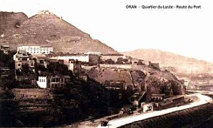 Oran - Route du Port - Quartier du lycee
